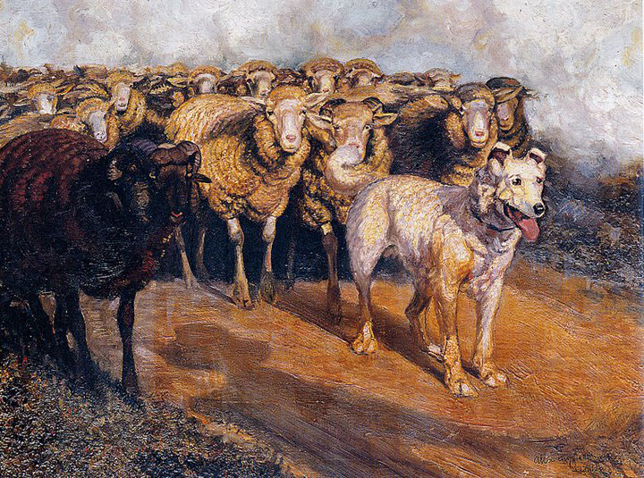 Opere di Brancaleone Cugusi da Romana: L'ombra del pastore (1932-1934 circa)