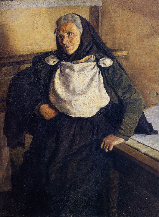 Opere di Brancaleone Cugusi da Romana: Vecchia sarda (1936-1937)