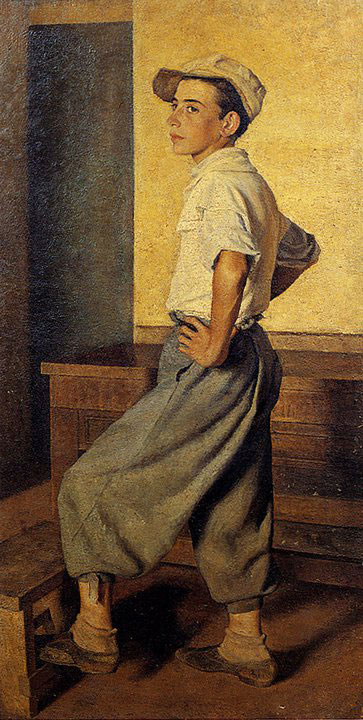 Opere di Brancaleone Cugusi da Romana: Ritratto di Chiccu (1936-1940)