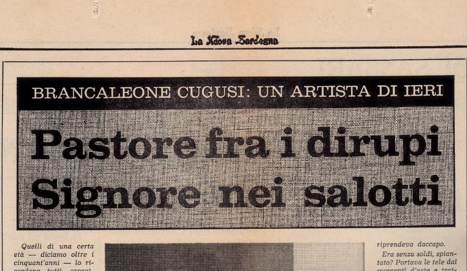 22_09_1973 - La Nuova Sardegna: Brancaleone Cugusi
